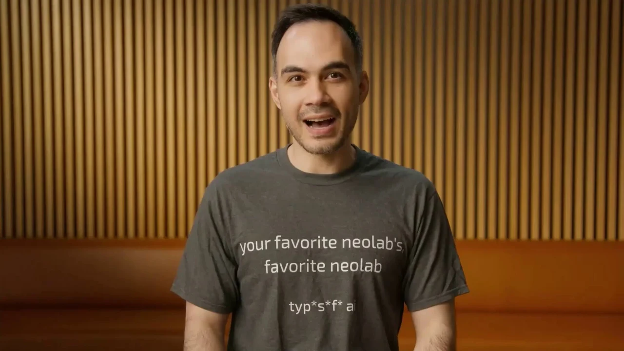 Diogo Almeida, co-inventor of InstructGPT and founder of TypeSafe AI, introducing Jev and System One models in the launch video